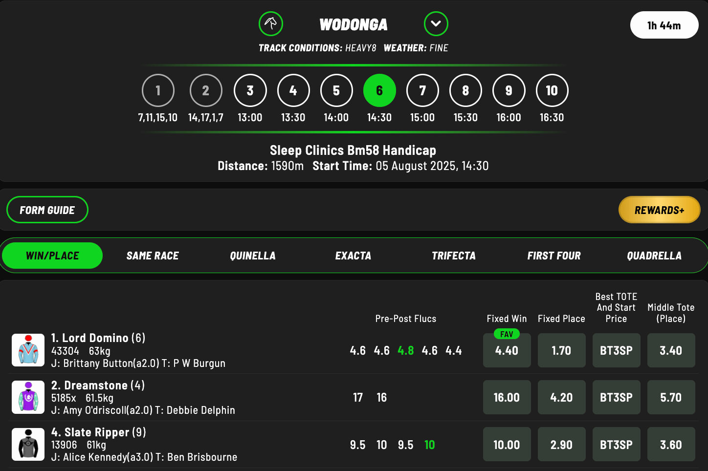 PandaBet Racing